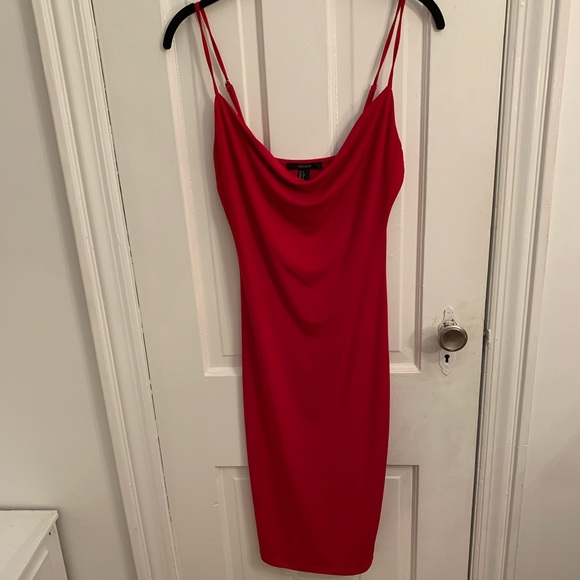 Forever 21 Dresses & Skirts - Red Midi Dress